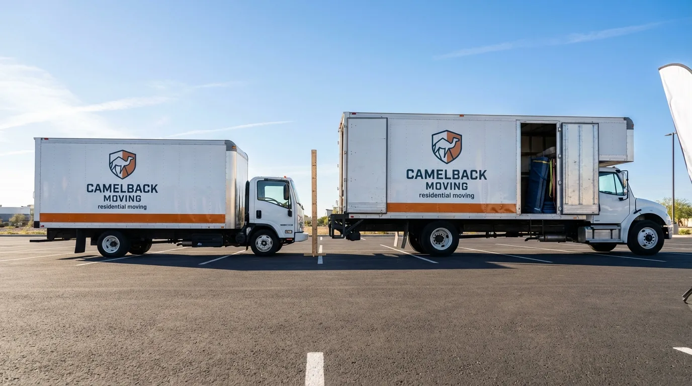 Moving truck size capacity guide in Coal Creek